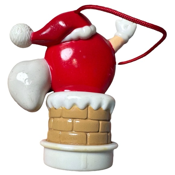 Vintage 1993 Mars Red M&M Christmas Ornament - Picture 5 of 7